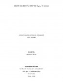 ENSAYO DEL LIBRO “LA META” DE Eliyahu M. Goldratt