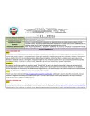 PLAN SEMANAL. EXPLORACIÓN Y COMPRENSIÓN DEL MUNDO NATURAL Y SOCIAL