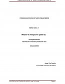 Tema 3 Integración global. Consolidación