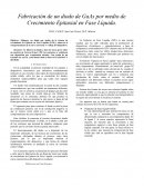 Crecimiento de capaz epitaxiales