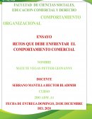 Retos que debe enfrentar el comportamiento comercial