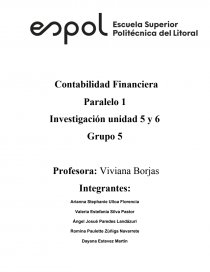 Contabilización de inventarios y su impacto en resultados. Página 1