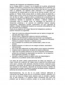 Objetivos del Colegiación de trabajadores sociales