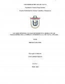SALARIOS MÍNIMOS Y EL BAJO RENDIMIENTO LABORAL