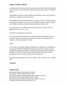 BIENES DE CAMBIO Y CRÉDITOS