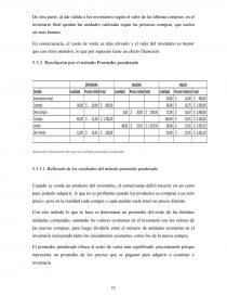 Contabilización de inventarios y su impacto en resultados. Página 11