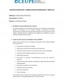 DIRECCION Y ADMINISTRACION EMPRESARIAL Y DIRECTIVA