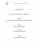 Seminario de Profundización en Defensa Oral y Litigio Estratégico