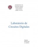 Lab. De Circuitos Digitales Actividad de Laboratorio