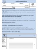 EVALUACION DIAGNOSTICA. Catequesis