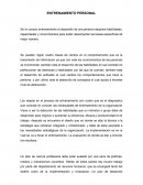 Entrenamiento personal