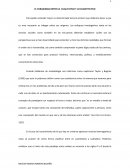 EL PARADIGMA ENTRE LO CUALITATIVO Y LO CUANTITATIVO