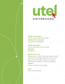 Cuestionario Psicología UTEL