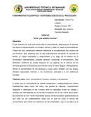 FUNDAMENTOS FILOSÓFICOS Y EPISTEMOLÓGICOS DE LA PSICOLOGÍA