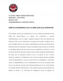 DEBER DE LA DESOBEDIENCIA CIVIL Y EL ORDEN JUSTO DE LA CONSTITUCIÓN
