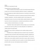 Conceptos básicos, Psicología de la salud