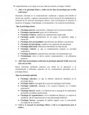 Psicología Básica y Aplicada