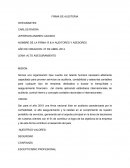 Firma de auditoria