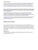Congreso de viena. Guerra ruso-turca