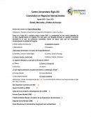 Estado, Mercados y Política de Europa