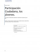 Entorno social Participación Ciudadana, los jóvenes