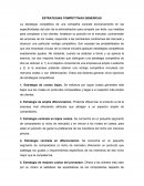 ESTRATEGIAS COMPETITIVAS GENERICAS