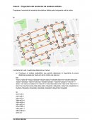 Caso 2.- Trayectoria del recolector de residuos sólidos
