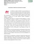 Conociendo los medios de comunicación en Ecuador