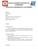 Organizador gráfico del lenguaje científico