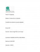 Portafolio de evidencias: apuntes digitales