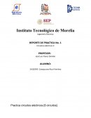 REPORTE DE PRACTICA No. 1 Circuitos eléctricos II
