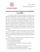 PRÁCTICA VOLUNTARIA: EL PROBLEMA DE LOS HORARIOS EN LA DIRECCION DE RRHH