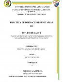 Plan de mantenimiento tanto preventivo como correctivo para un equipo de evaporación de efecto simple