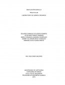 PRACTICA #3 LABORATORIO DE QUÍMICA ORGANICA