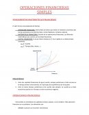 Operaciones financieras simples