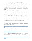 Tensión superficial y otras propiedades del agua