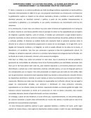 COMENTARIO SOBRE “LA CULTURA NACIONAL, LA GLOBALIZACIÓN DE LAS COMUNICACIONES Y LA COMUNIDAD POLÍTICA VINCULANTE”