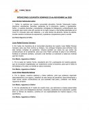 INTENCIONES EUCARISTÍA DOMINGO 29 de NOVIEMBRE de 2020