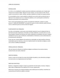 LADRILLOS ECOLOGICOS. Página 1