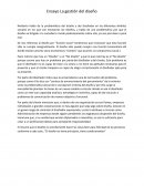 Ensayo La Gestion del diseño de Norberto