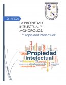 Propiedad intelectual y monopolios