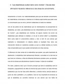 Las estadísticas ocultan tanto como revelan