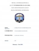 CÓDIGO ÉTICO EN LOS PROFESIONALES DE PSICOLOGÍA