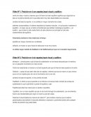 Video N°1, Posición en 4 con zapatos,Input visual y auditivo