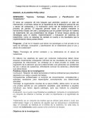 Ingreso, tamizaje, evaluación y planificación del tratamiento