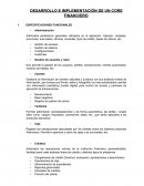 DESARROLLO E IMPLEMENTACIÓN DE UN CORE FINANCIERO