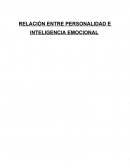 Relación entre personalidad e inteligencia emocinal