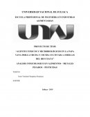 ANALISIS TOXICOLOGICO EN ALIMENTOS – METALES PESADOS – PESTICIDAS