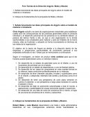 Foro Teorías de la Dirección de Argyris