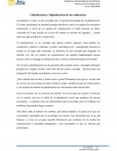 Globalización y digitalización de las audiencias- refelxión